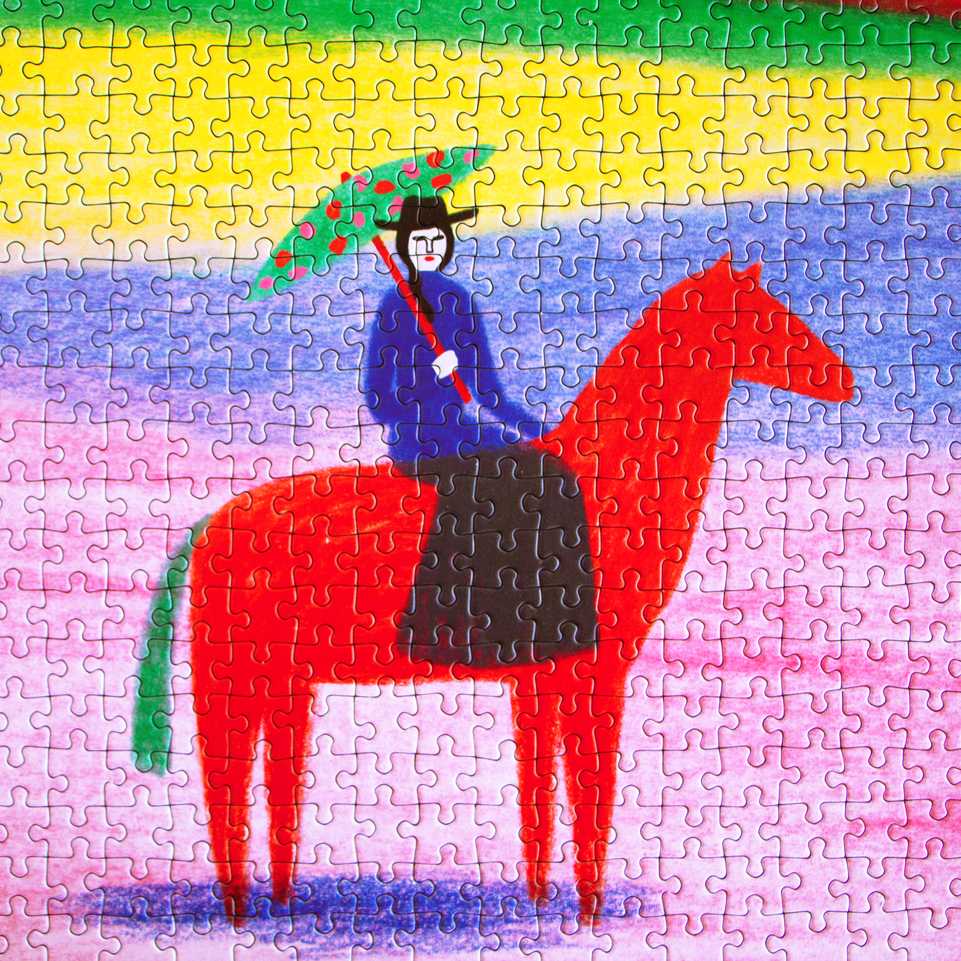 CHEVAL ROUGE de Anne Laval