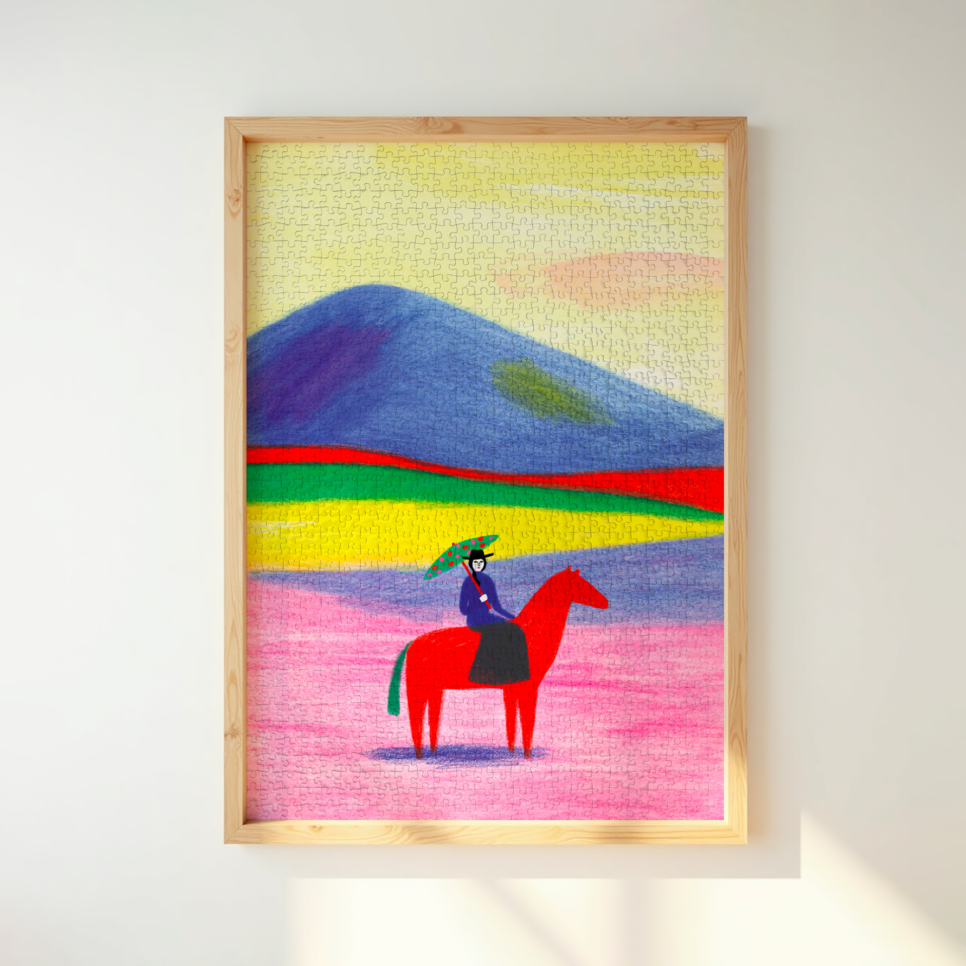 CHEVAL ROUGE de Anne Laval