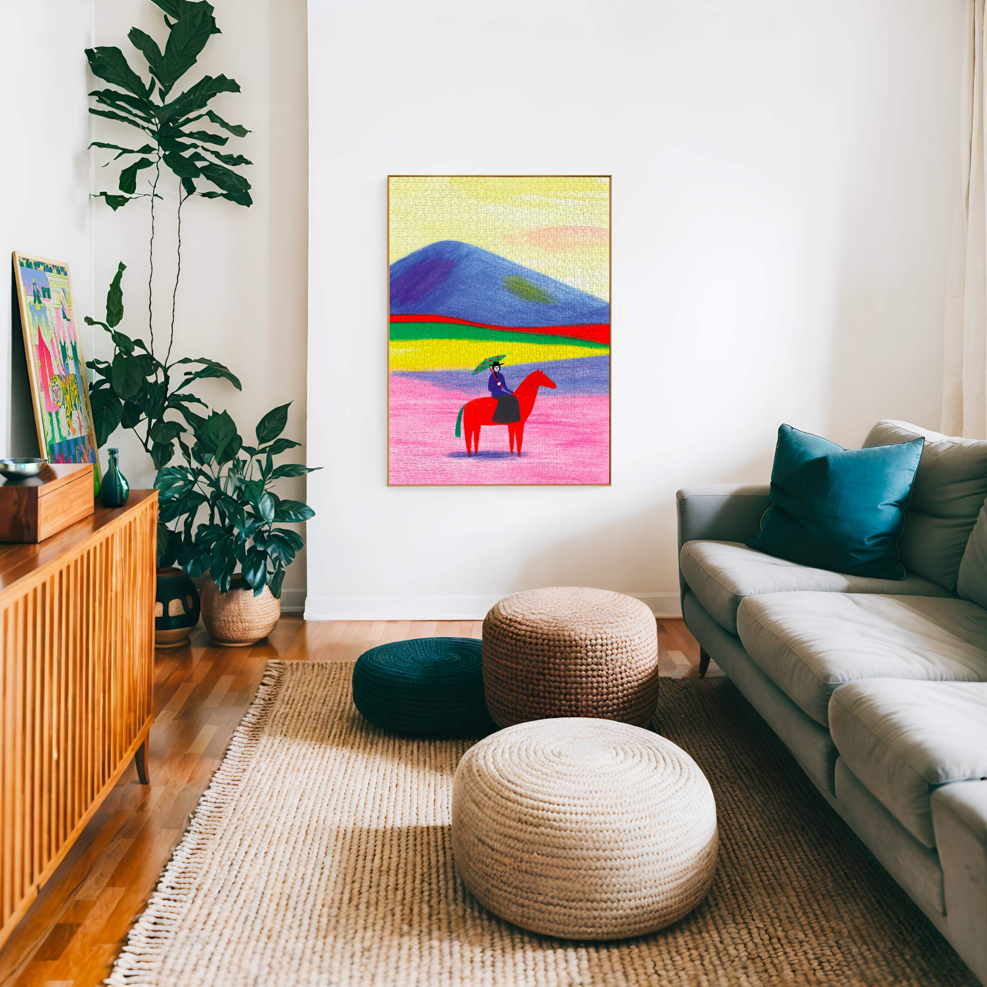 CHEVAL ROUGE de Anne Laval