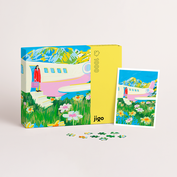 Bold Art Puzzle – ARRIVAL by Niege Borges (500 & 1000 pieces